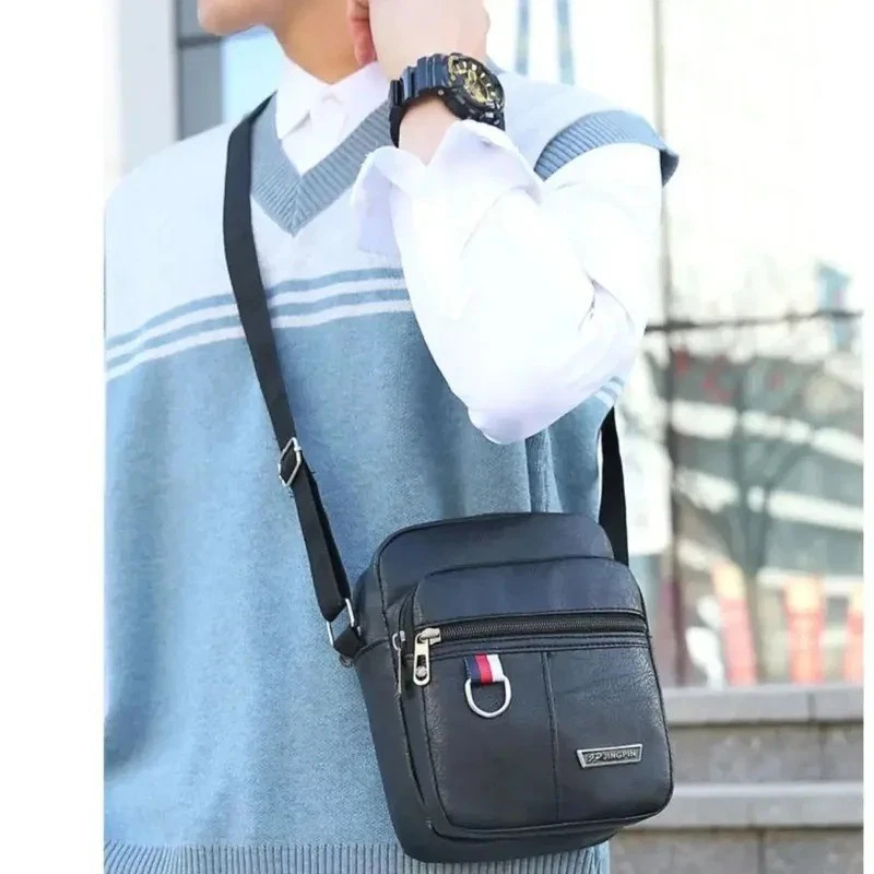 Freestyle Street Fashion borsa laterale da uomo borse incrociate in Nylon piccole borse laterali a spalla singola nuove da uomo per ragazzi lettera