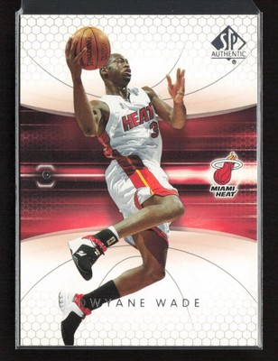 2004-05 SP Authentic #43 Dwyane Wade Miami Heat Near Mint or Better