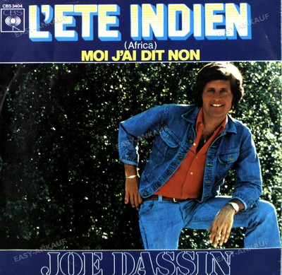 Joe Dassin - L'Ete Indien (Africa) 7in (VG+/VG+) '