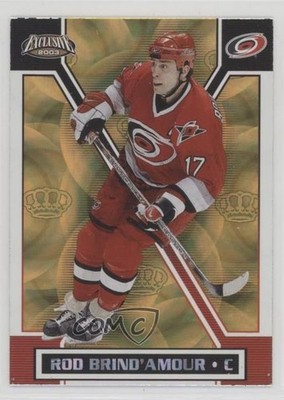2002-03 Pacific Exclusive Gold Rod Brind'Amour #26 0h7n
