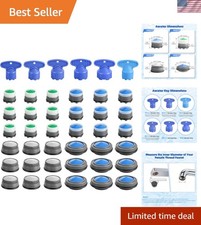 36 Pcs Faucet Aerator with 6 Pcs Faucet Aerator Key Removal Wrench Tool, Aera...