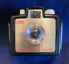 Kodak Brownie Bullet Camera With Strap Vintage 1960s Dakon Lens - Untested
