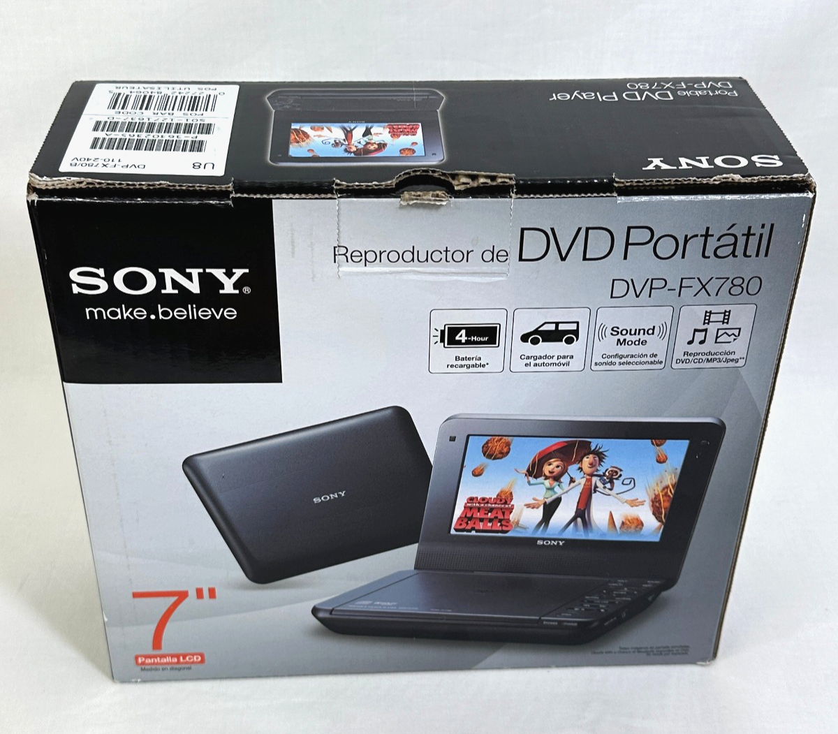 Sony DVP‑FX780 Portable DVD Player 7