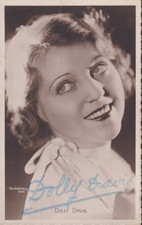 Dolly Davis Fotografie Auf Karte 14x9 Mit Autogramm