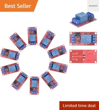 Versatile 10-Pack 1-Channel Relay Modules with Screw Mount for Easy Installation