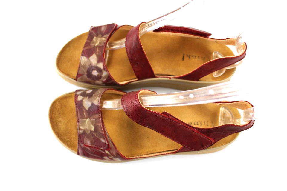 Think Gr.39 Damen Sandalen Sandaletten Slipper Leder Sommer TOP R 448 - Bild 4 von 4