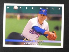 1993 UPPER DECK NOLAN RYAN Baseball Card #155