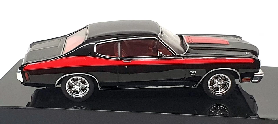 Chevrolet Chevelle SS 1970 modelos Ixo escala 1/43 CLC477N.22 - - negro/rojo Foto 3 de 4