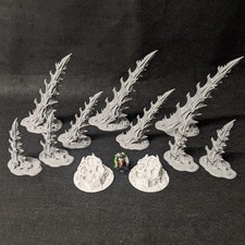 Alien Spikes & Spores (Style A) - 11 Piece Small Bundle  - Scenery Terrain