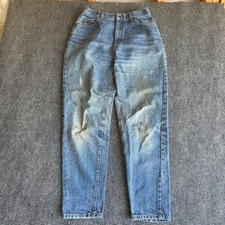 Vintage Riders by Lee High Rise Tapered Leg Jeans Blue Medium Wash 30x30