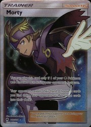 Morty 212/214 Full Art Ultra Rare Lost Thunder