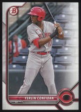 2022 Bowman Draft #BD-199 Yerlin Confidan  Cincinnati Reds