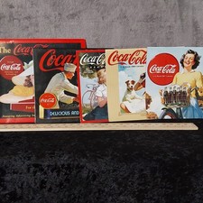 Coca-Cola Calendar Lot Vintage Coke Advertising Calendars 2004–2008 Collection