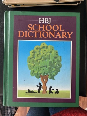 HBJ School Dictionary Book Hard Cover