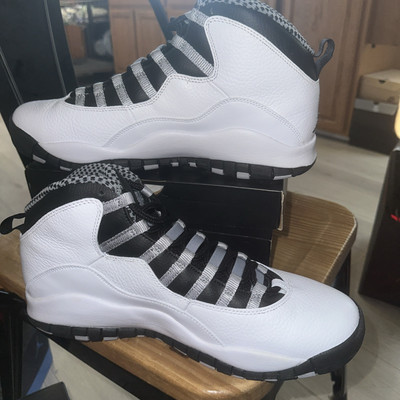 310805-103] size 11 Mens 2013 Air Jordan 10 Retro Steel