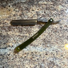 Vintage "SPIKE" Railroad Celluloid Straight Shaving Union Cutlery NY