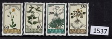 (1537) Liechtenstein Scott 1056-1059, plants set of 4