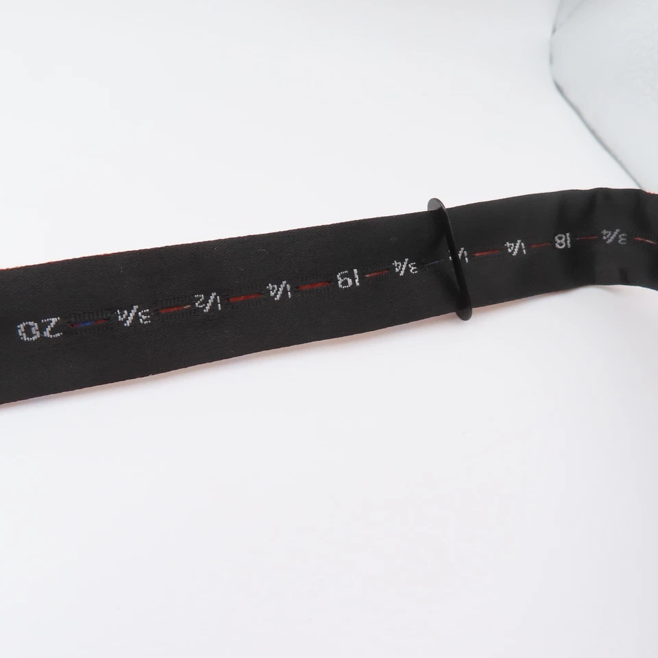 Pajarita Stafford Poliéster Rosa Azul Blanco Rayas 2.5" Ancho Preatada Foto 4 de 4