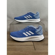 Adidas Duramo 10 Running Shoes Women's Blue White Sz 6.5 HQ4131