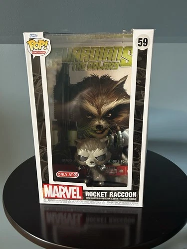 Funko Pop 59 Marvel Rocket Raccoon Target Exclusive NEW NIB Action Figure