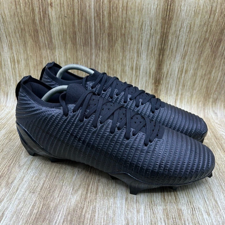 Under Armour Blur Pro Mens Football Cleats Triple Black 3028220-001 Size 13 UA Men main image 3