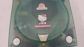 SEGA Dreamcast HELLO KITTY Blue HKT-3000 Kitty Edition w/ Box Working from Japan