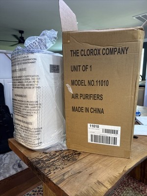 NEW Clorox Large Room Air Purifier 320 SQFT AP30 Model 11010 White