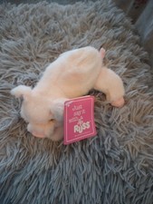 Russ Caress Soft Pet Pig Plush Pink Stuffed Animal Plush with Tag