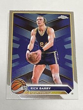 2023-24 Topps Chrome Basketball #193 - Rick Barry - San Francisco Warriors
