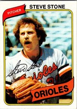 1980 Topps Steve Stone #688 - Baltimore Orioles