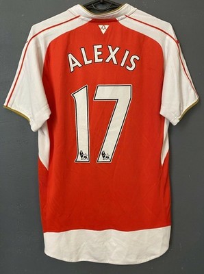 ALEXIS SANCHEZ MEN PUMA FC ARSENAL 2015/2016 SOCCER FOOTBALL SHIRT JERSEY SIZE S