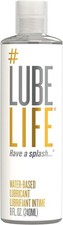 LubeLife Water-Based Lube Personal Lubricant, 8 Fl Oz