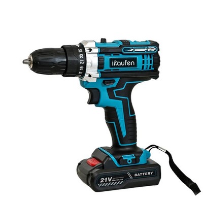 Drill Driver Cordless Electric Impact Wrench Gun Brushless+2 Battery&Charger *