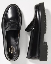 G.H.BASS Weejuns Whitney Super Lug Loafers Women 9.5M NEW WITH BOX