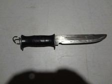 Vtg MILITARY WW2 EGW WATERMAN 11" TRENCH COMBAT FIGHTING SURVIVAL BOWIE KNIFE