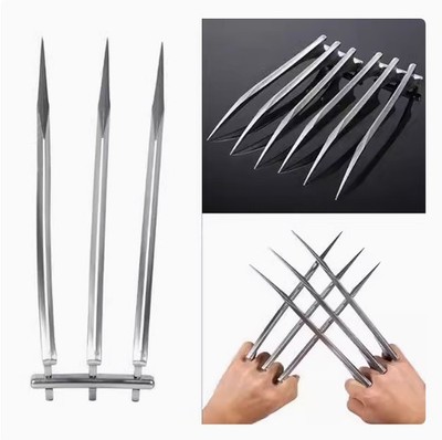 1 Paar Pfote.X-MEN Wolverine Krallen Cosplay Wolverine Klauen.Logan Kostüm DE