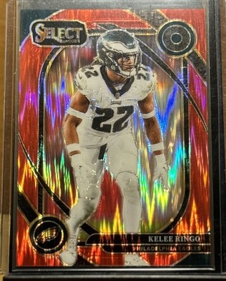 2024 Select Kelee Ringo Club Level #275 Red Shock Prizm /249 Philadelphia Eagles