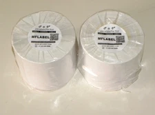 (2) MFLABEL Direct Thermal Labels for Zebra/Eltron Printers 4x6, 450 Labels/Roll