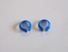 Playmobil (0639) neck - set of 2 vintage blue collars