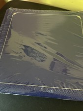 Creative Memories Album NEW Old Style 12x12 Blue Silver Foil Sapphire Pages