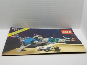 Vintage LEGO Classic Space 6931 FX-Star Patroller Instruction Manual 1985 Rare