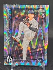 2025 Topps Chrome - Will Warren #81 RayWave Refractor (RC) New York Yankees 