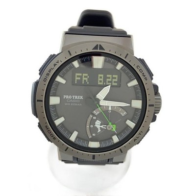CASIO PRO TREK Case Size 4.2 ×4.7cm Used Watch #936216