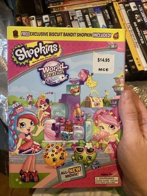 Shopkins World Vacation (1 Dvd 5) Dol015 EXC (DVD) New Sealed With Sleeve