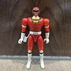 Vtg 1997 POWER RANGERS Turbo Key Red Ranger Toy Action Figure by BANDAI