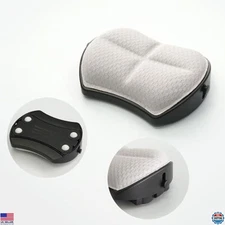 Adjustable Ergonomic Mouse Wrist Rest with Rolling Base - Comfort & Pain Relief
