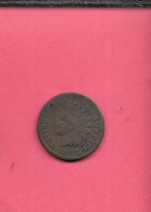 US USA INDIAN HEAD CENT PENNY 1891 AG-NICE OLD VINTAGE ANTIQUE CIRCULATED COIN