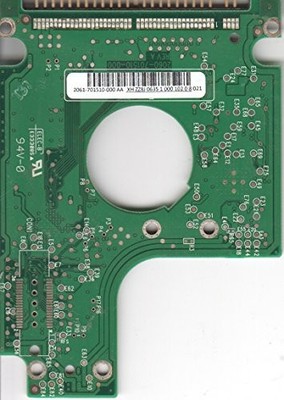 WD1600BEVE-00UYT0, 2061-701510-000 AA, WD IDE 2.5 PCB (PCB)