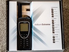 Iridium 9575 extreme satellite phone & AD510-1 Antenna