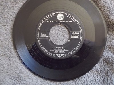 Elvis Presley - Got a lot o´livin´ to do / Party    German RCA 45